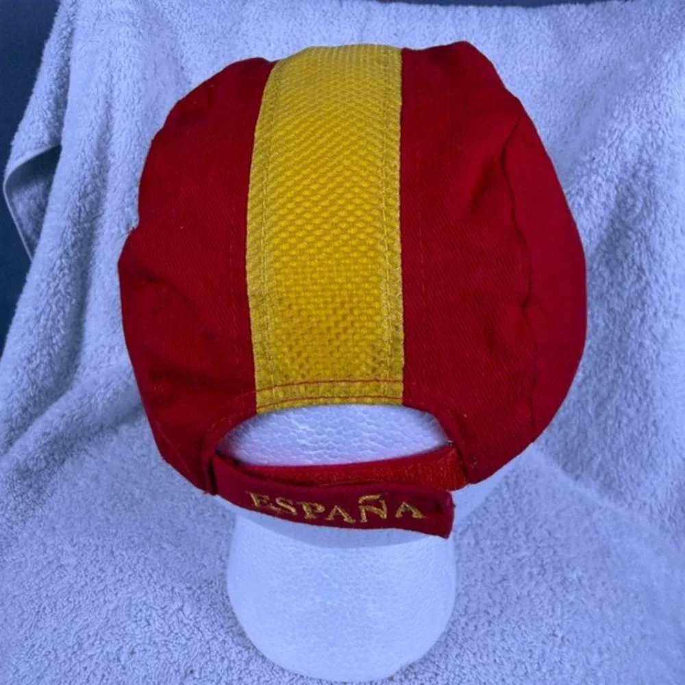 España Spain Robin Ruth Cap Hat‎ Yellow Red Adjustable Soccer/Football OSFA